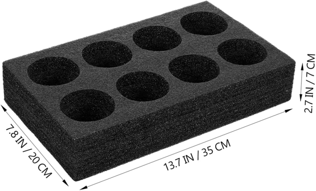 8pcs Beverage Cup Holder Carrier for Takeout Drinks Sturdy and Compact Tray for Tea and Soft Drinks Efficient Beverage Packing for Busy Shops