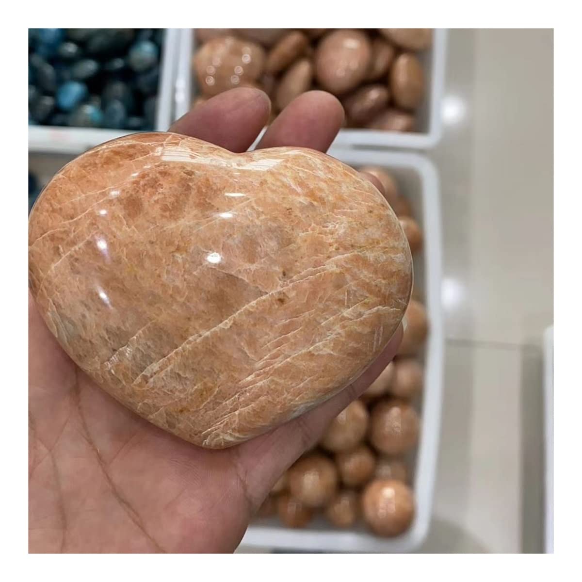 Decoración para el hogar con piedras de cristal estilo nórdico y zen