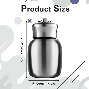 Borraccia Termica Piccola 200ml - Ideale Per Succhi E Latte, Mantiene Caldo E Freddo - Foto 8