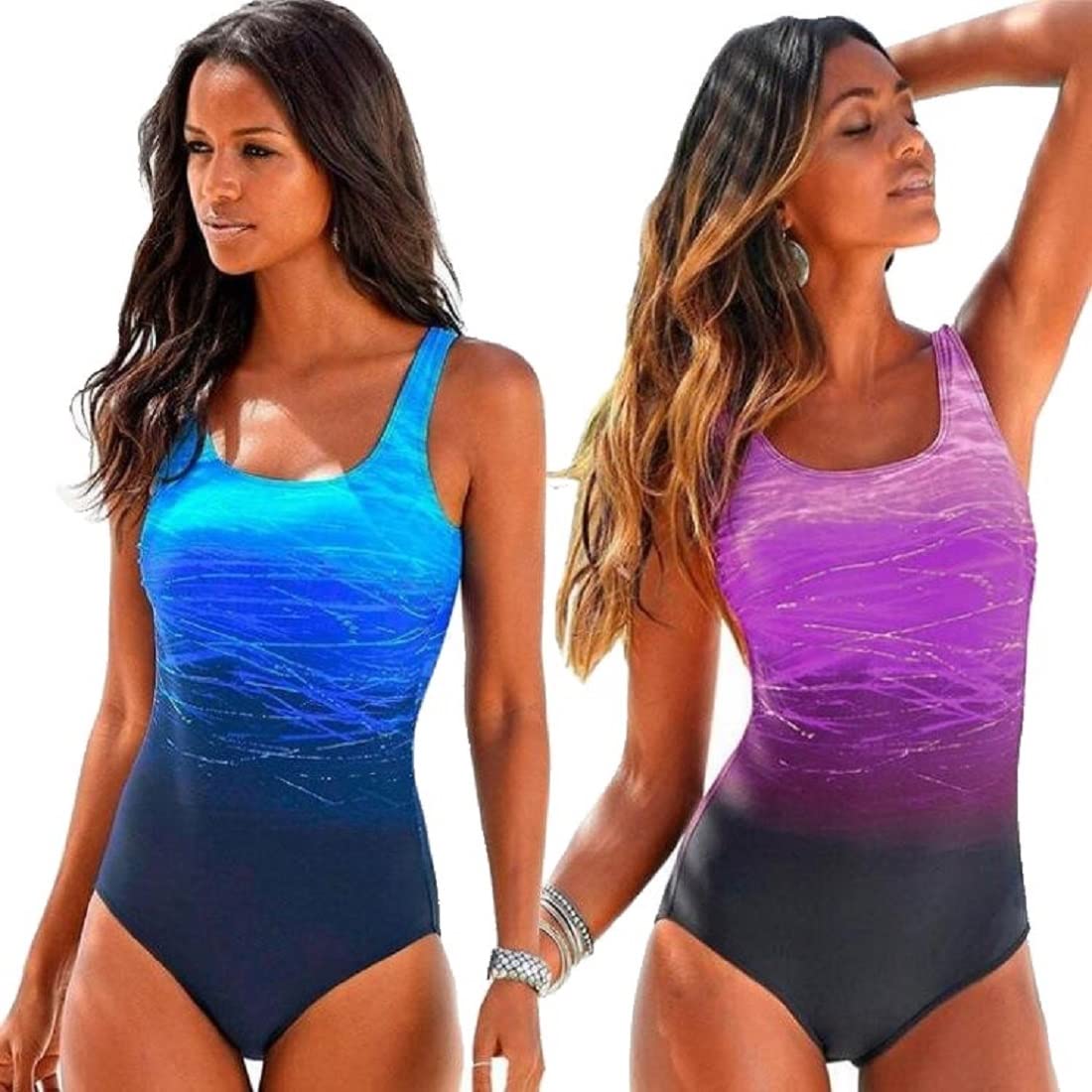 Damski kostium kąpielowy, sportowy, wyszczuplający brzuch, jednoczęściowy kostium kąpielowy, seksowny, push up, kostium kąpielowy, monokini, moda plażowa, na lato