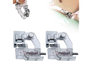 Adjustable Bias Tape Binding Foot for Sewing Machines