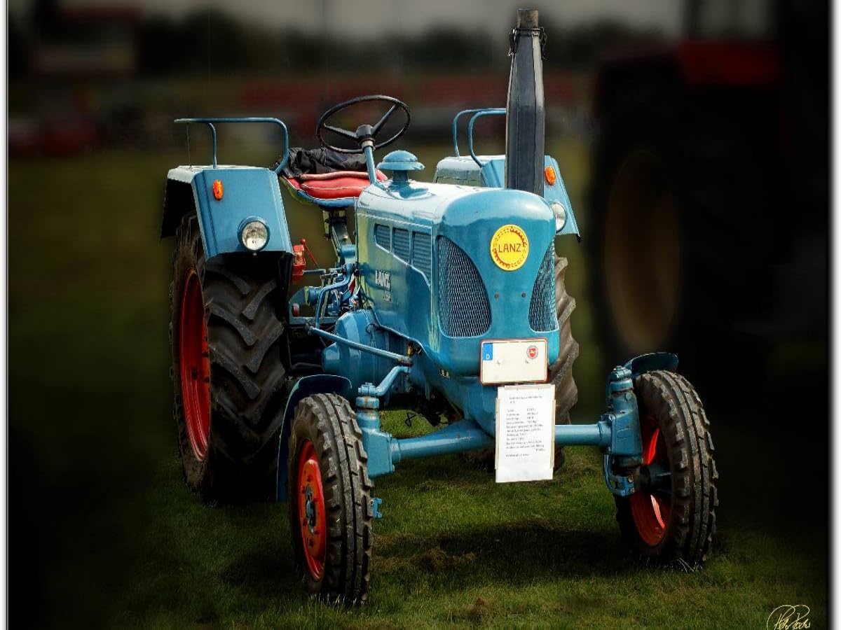 Trattore Oldtimer Lanz Bulldog 1000 pezzi Puzzle orizzontale