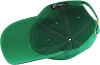 Vista 53 de KBETHOS® Gorra de béisbol de algodón ajustable de algodón con corona baja clásica Pigmento rojo teñido