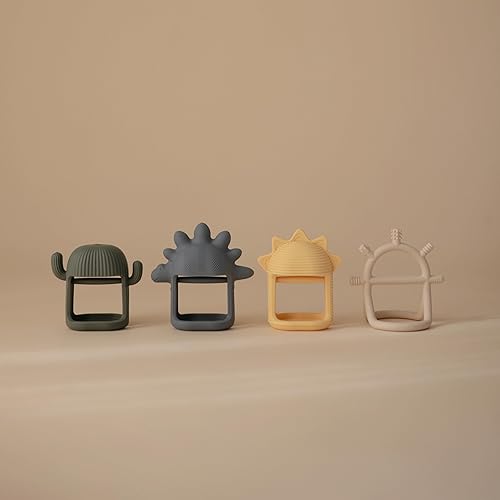 Miniatura 4 de mushie Juguete sensorial de silicona para bebés sin caída