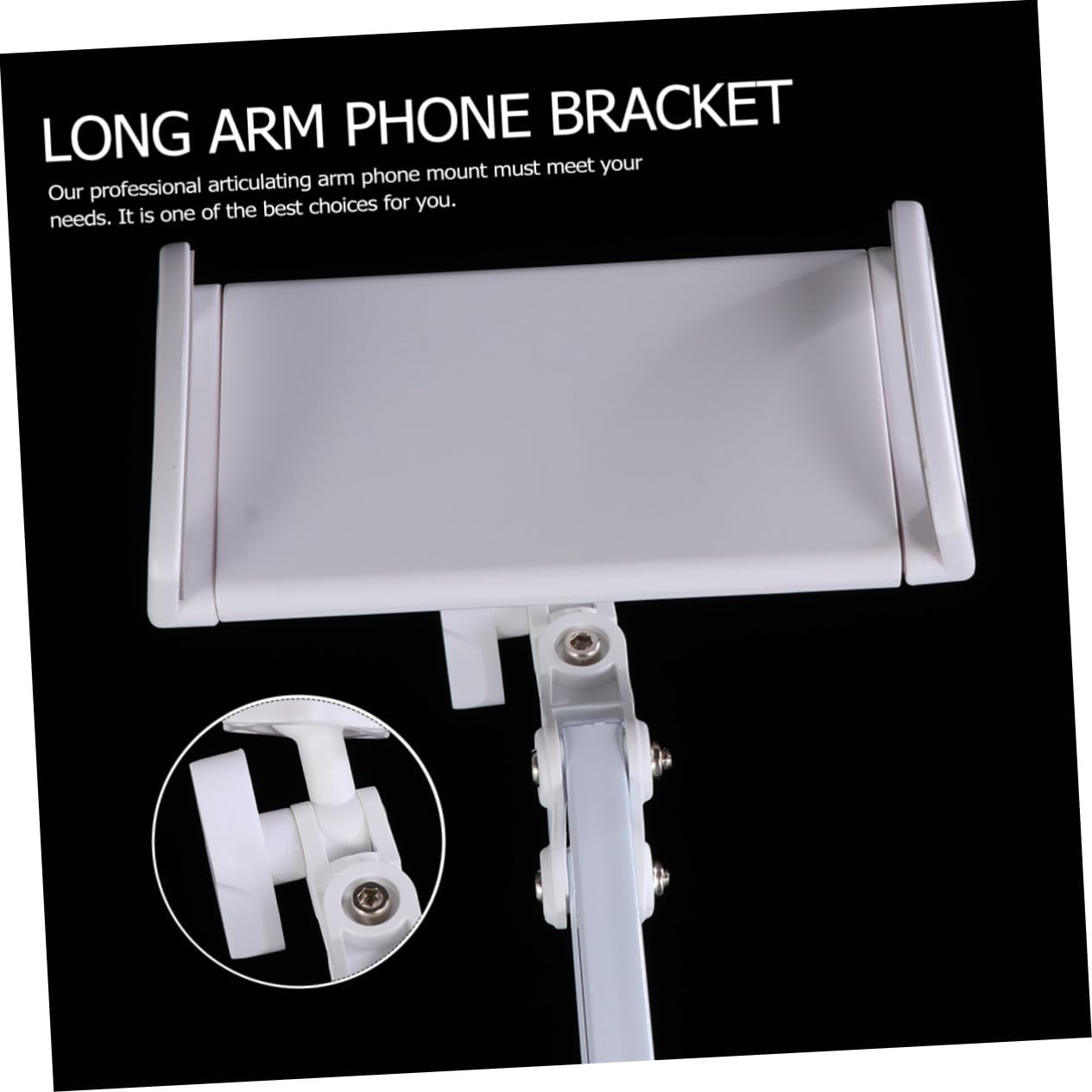Soporte Metálico para Móvil y Tablet hasta Brazo Articulado Flexible con Rotación para Escritorio y Uso Doméstico