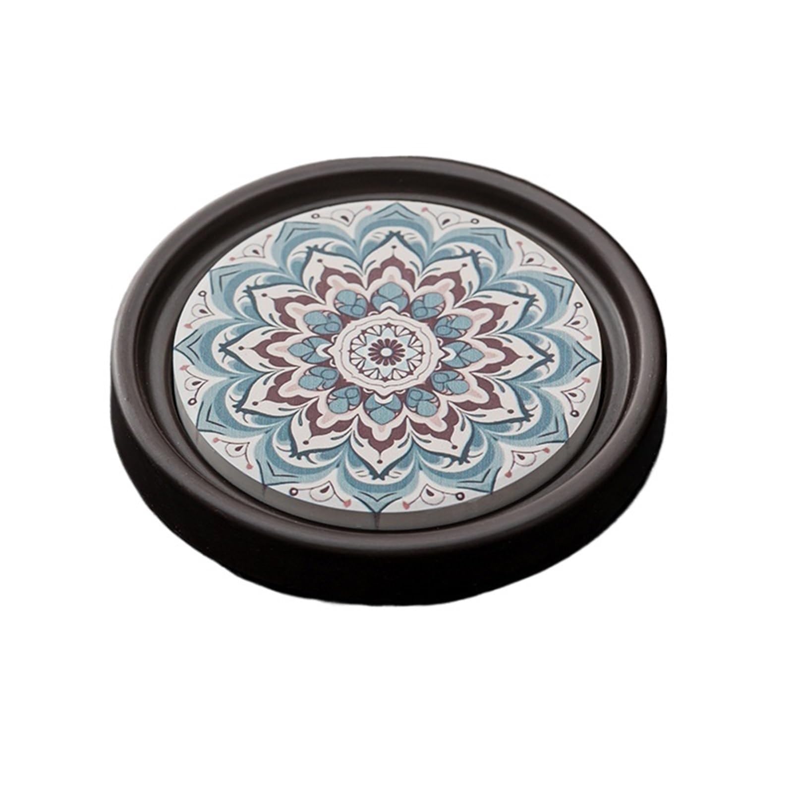 Bakelite Absorbent Coaster With Cup Holder Creative Tea Tray Rack(08)