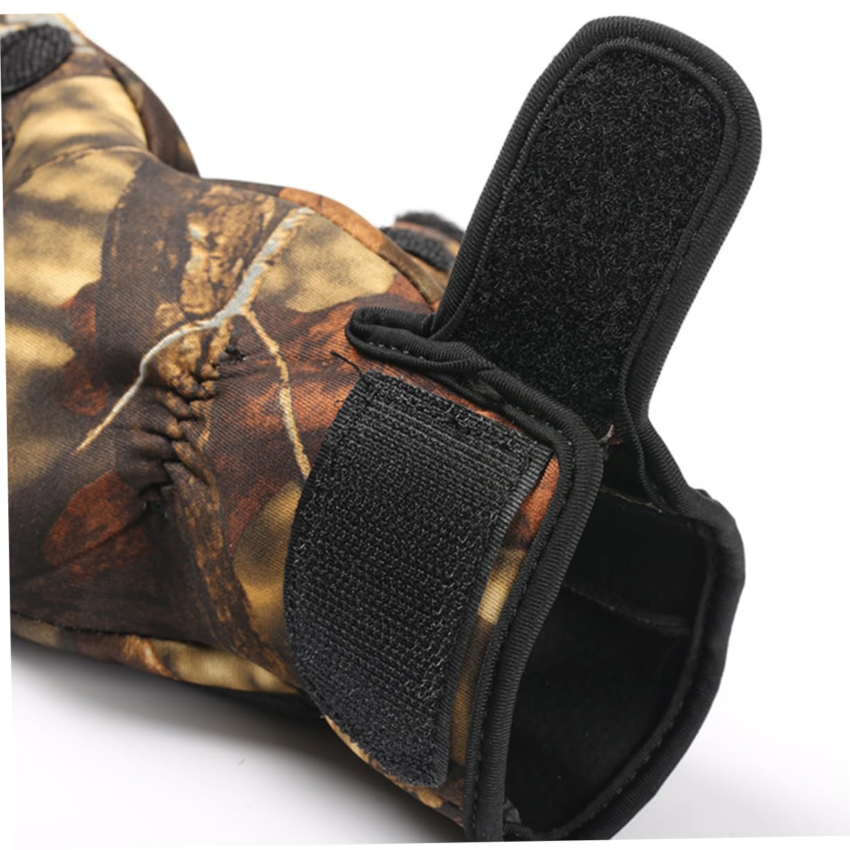 SUPVOX 3 Pares Guantes Antideslizantes para Pesca Guantes Calientes Mitones Calientes chilly's Neopreno Frío de exposición de 3 Dedos térmicos Camouflage