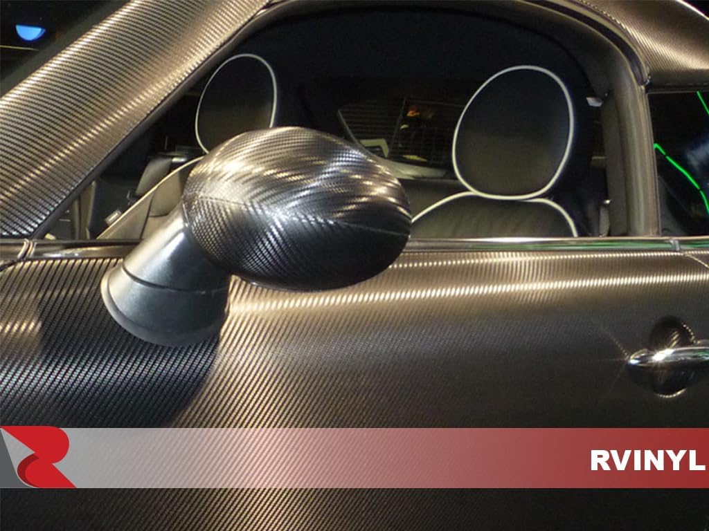 Avery Dennison SW900 194-X in Black Carbon Fiber - Dual Layered Vinyl Car Supreme Wrapping Film - 2ft x 5ft - Vehicle Sheet Roll