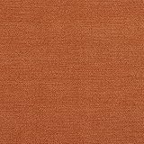 E915 Orange Woven Soft Crypton Home Upholstery Fabric by The Yard