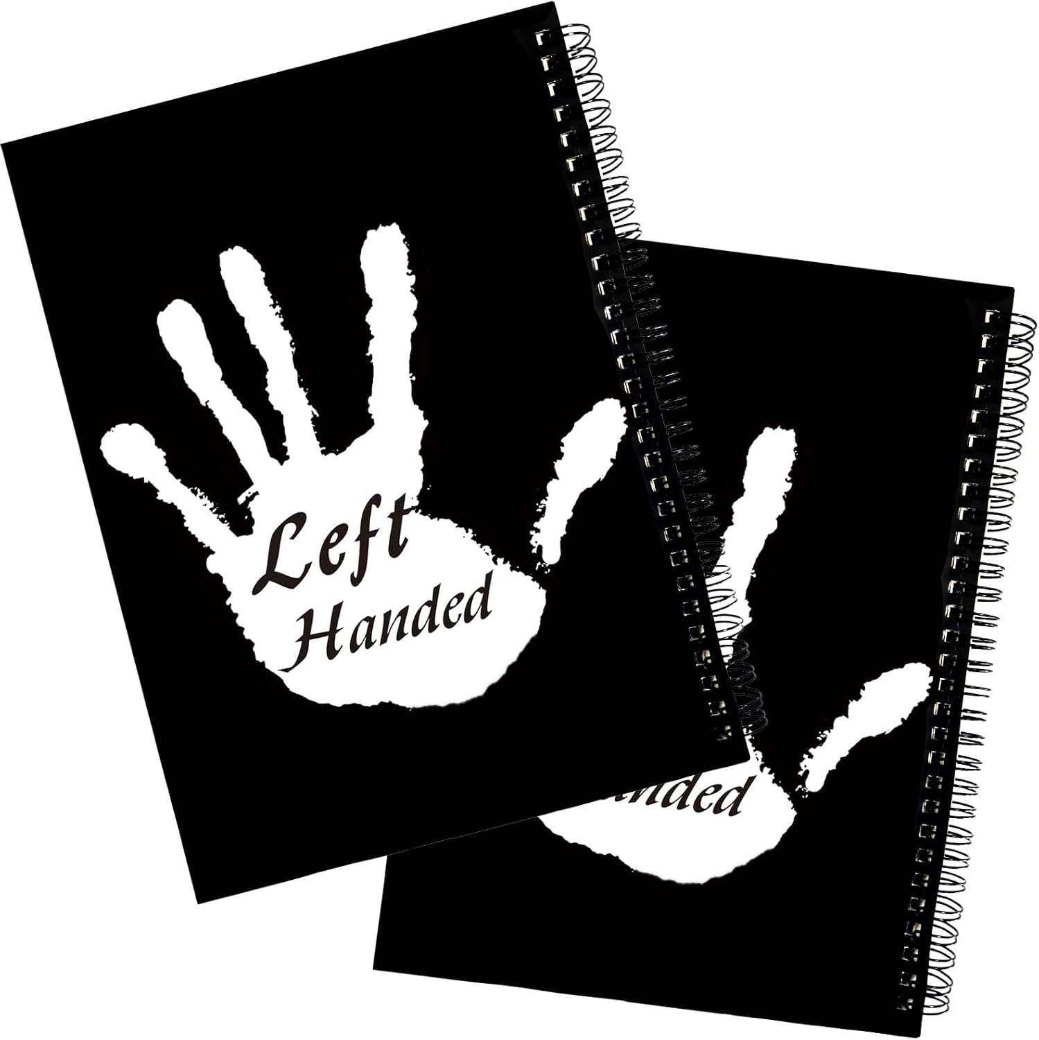 2 Pcs Left Handed Notebook, Spiral Journal Notebooks, Left