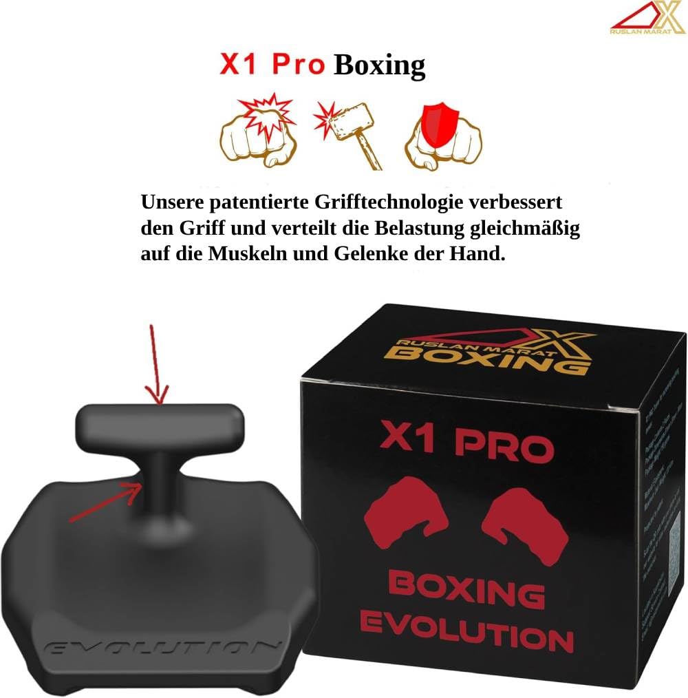 Liegestützgriffe Push Up X1 PRO Boxing