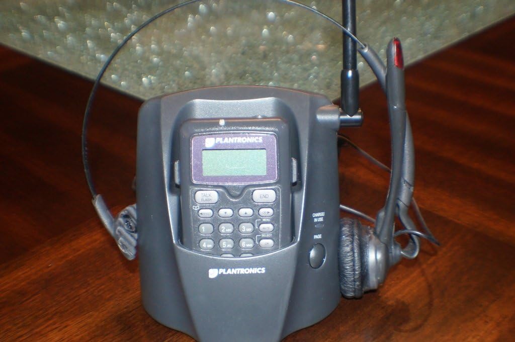 Plantronics CT12 2.4 GHz DSS Cordless Headset Phone with Caller ID (Discontinued by Manufacturer)