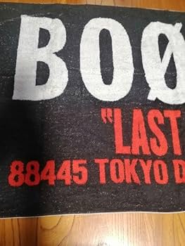 BOOWY LAST GIGS タオル Tシャツ ステッカー 缶バッジ 他 Amazon.co.jp: BOOWY LAST GIGS タオル タンクトップ ステッカー 缶