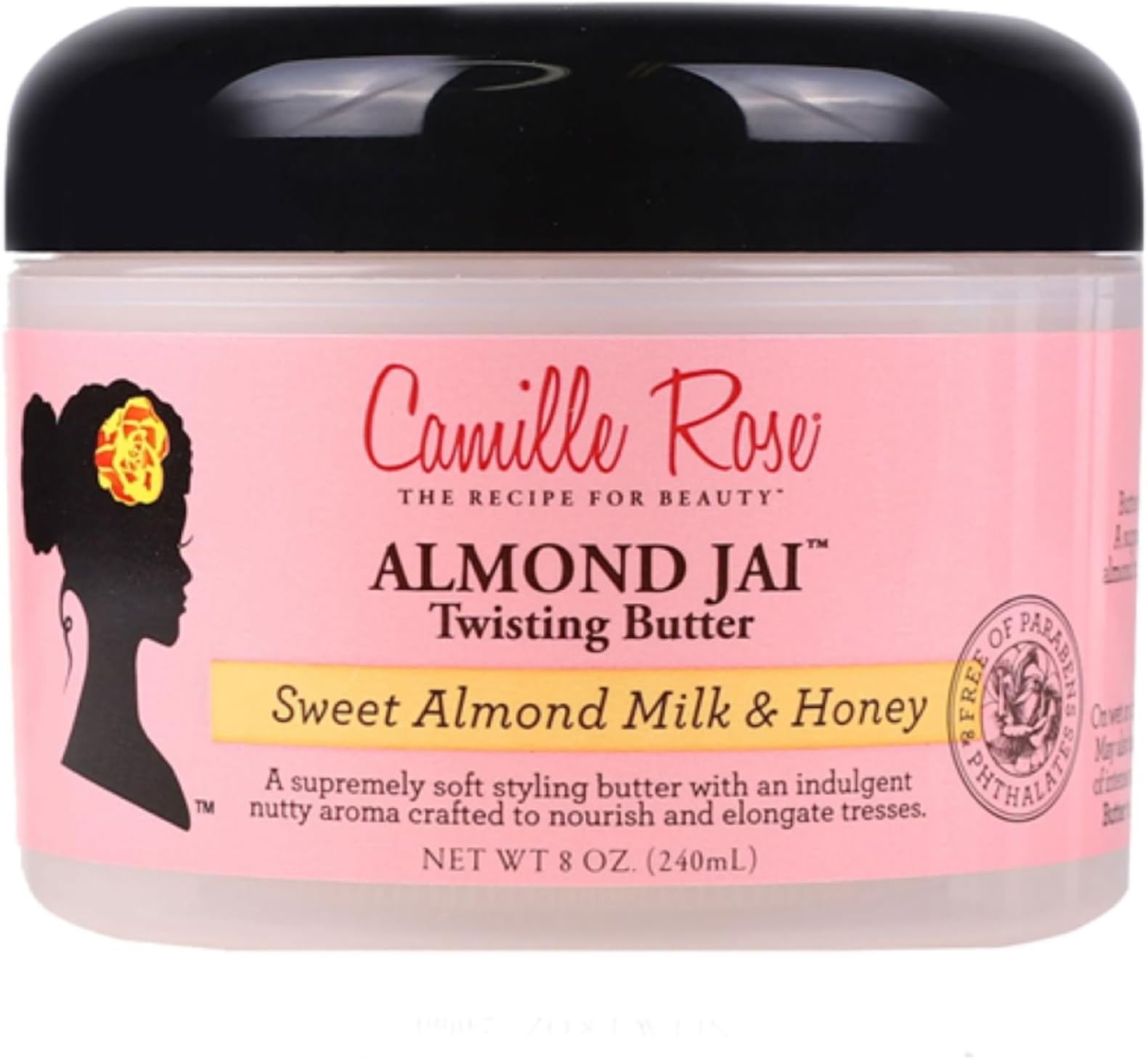 Camille Rose Naturals Almond Jai Twisting Butter, 240ml