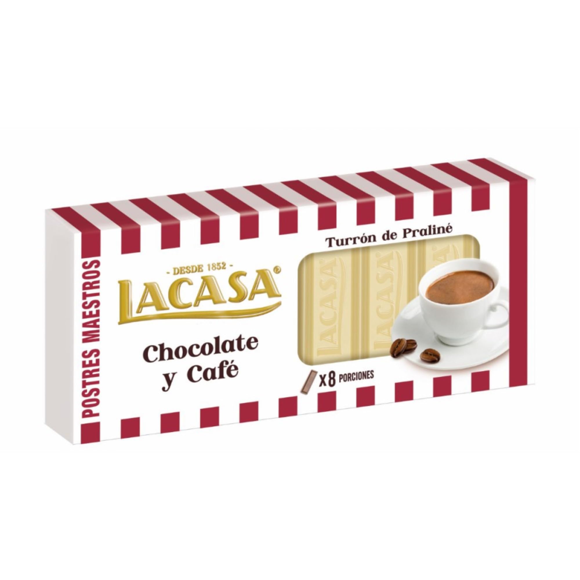 Lacasa 3x Turrón de Chocolate y Café 225 G