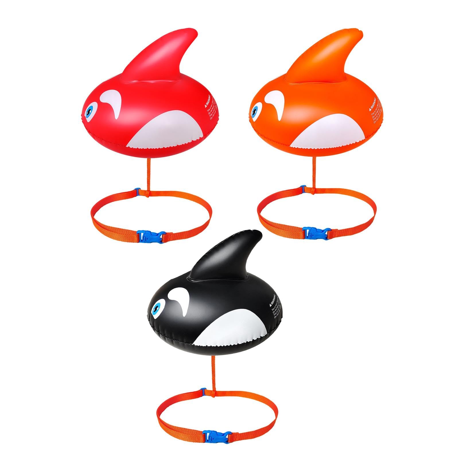 MERISHOPP Swim Buoy for Pool Lovely Snorkel Float for Snorkeling Drifting Water Sports Black | Training Aids | Sports Training Equipment | Fitness Training Aids-image-43