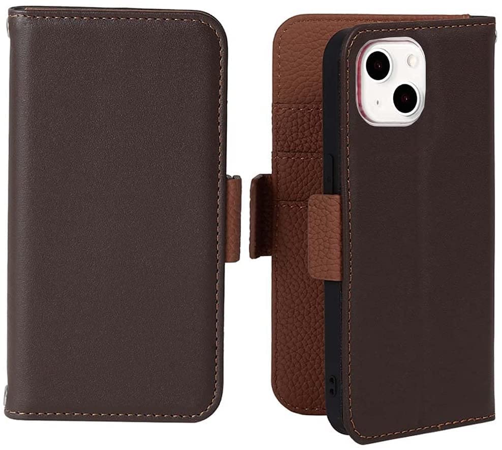 Funda para iPhone 13 estilo libro ideal para ver vídeos y proteger tus tarjetas en café