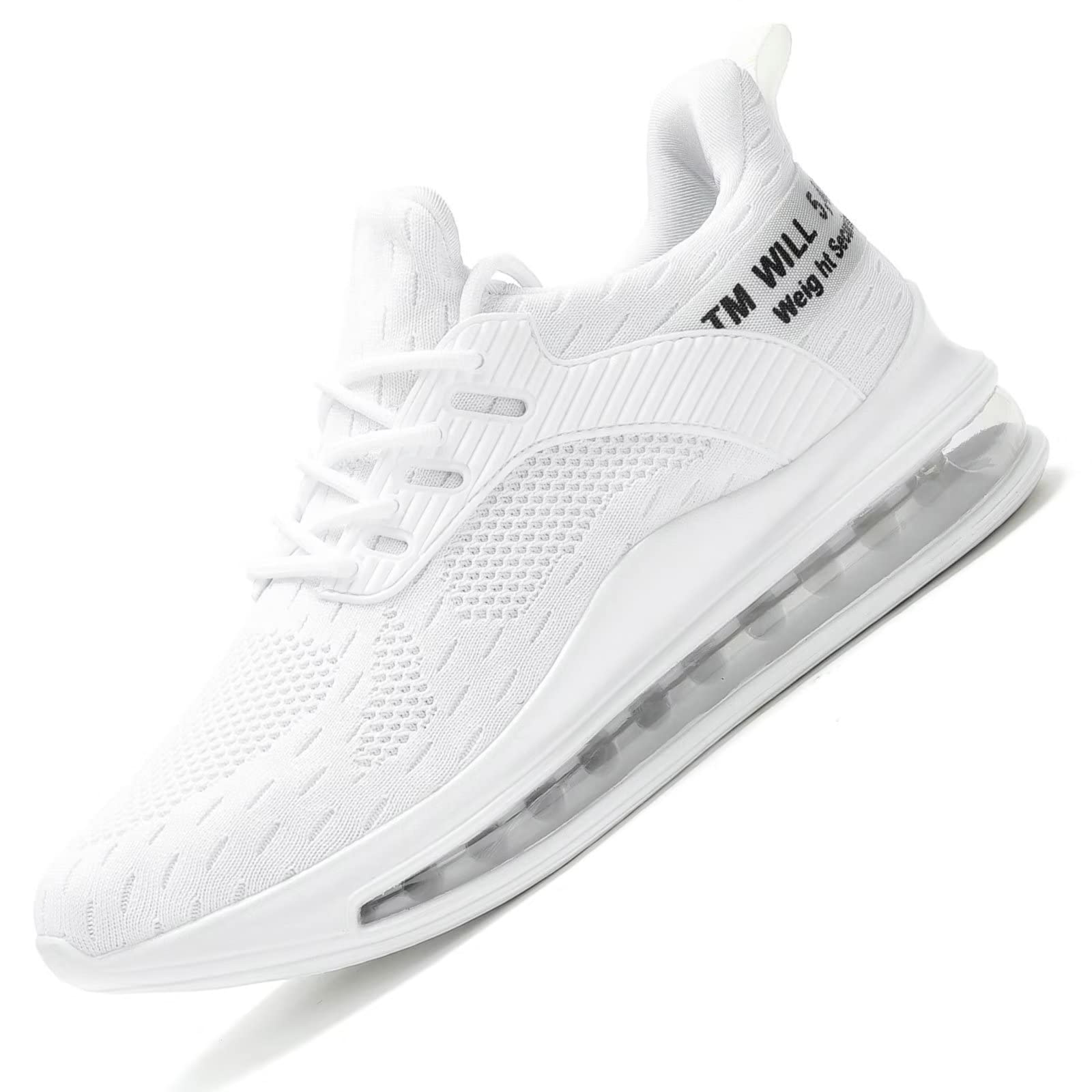 KapsenMen's Air Running Shoes Lightweight Breathable Walking Shoes Non Slip Fashion Sneakers Mesh Workout Casual Sports Shoes