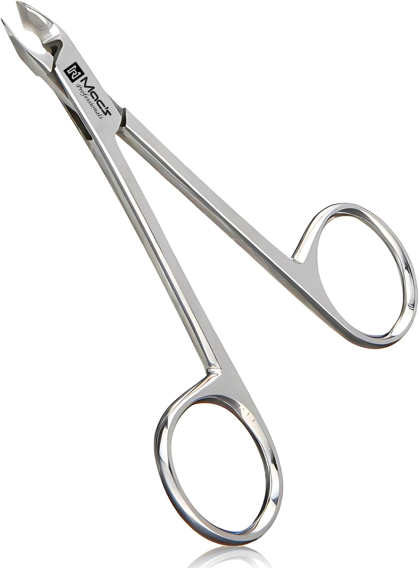 Cuticle Nipper – Surgical Stainless Steel, Precision Half-Jaw Blades, Ergonomic 4-Inch Cuticle Remover & Trimmer for Manicure & Pedicure