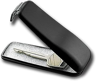 Key Magnetic Box, Magnet Emergency Key Boxes Anti Rust Durable Key Safe Storage Box Car Coin Box Magnetic Key Holder for Home Office Factory Car, Black (Black)