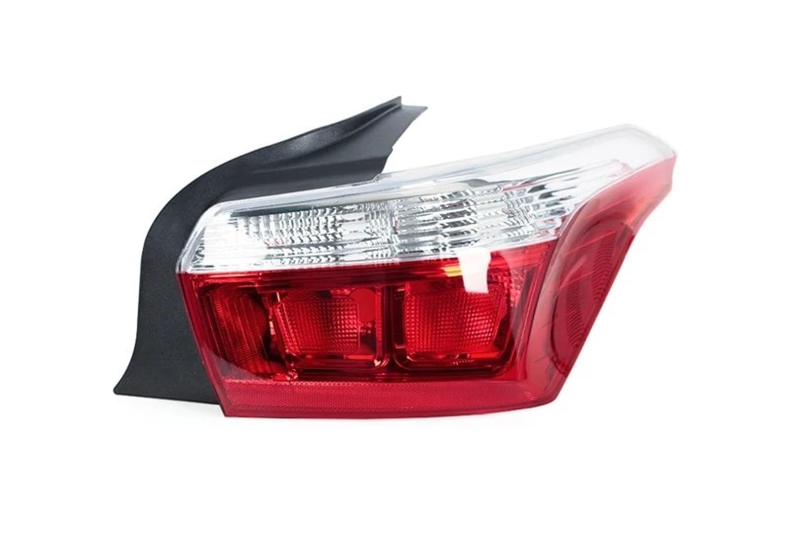 XSDIKA(小さな店) 用 シトロエン C-エリゼ セダン 2014 2015 2016 車のテールランプ リアバンパー テールライト ターンシグナルランプ ブレーキランプハウジング リアライトアセンブリ(Right No Bulb)