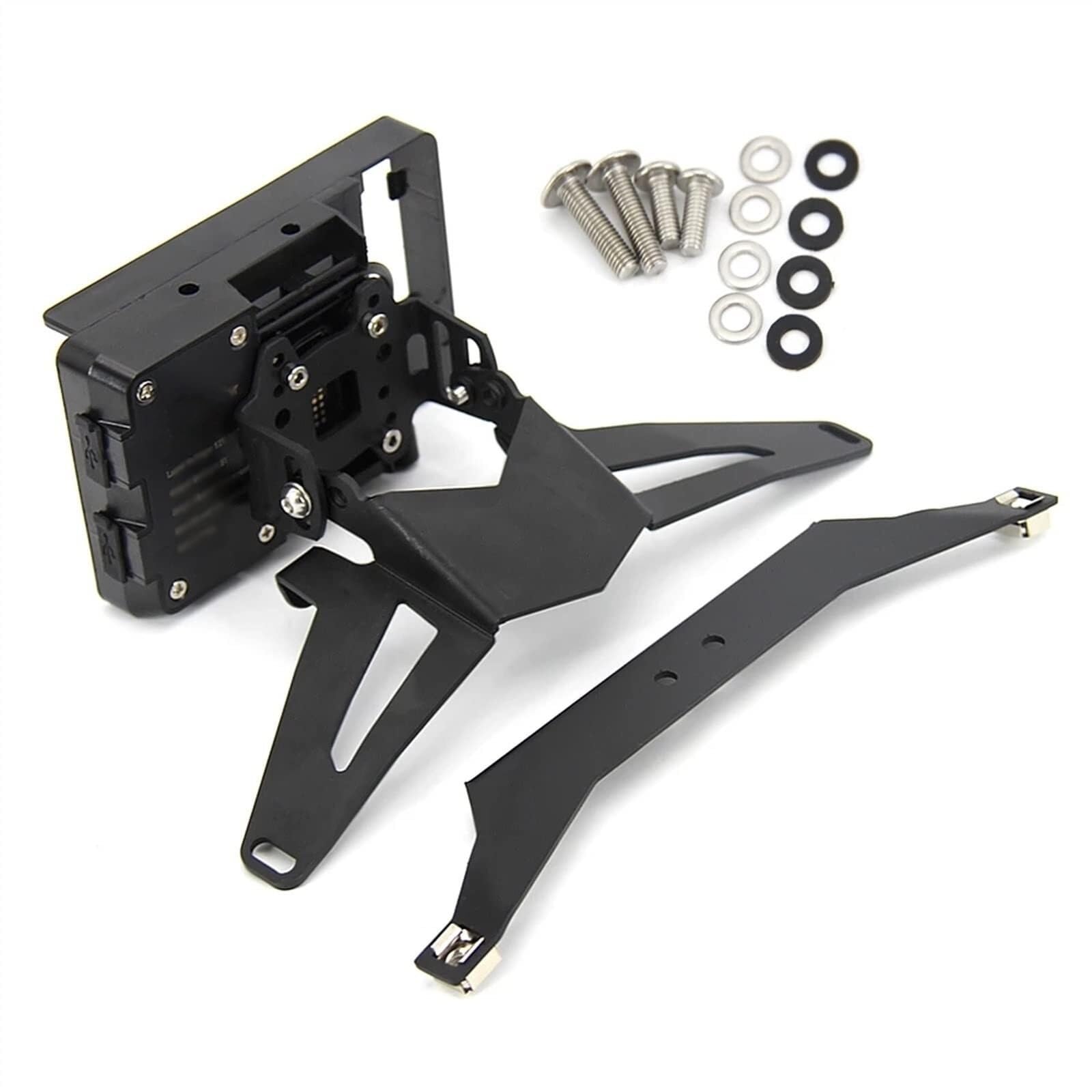 Fixation Smartphone Deux Roues Support de Navigation Moto avec Chargeur USB et Support téléphone pour BMW pour R 1200 RT 2010-2019