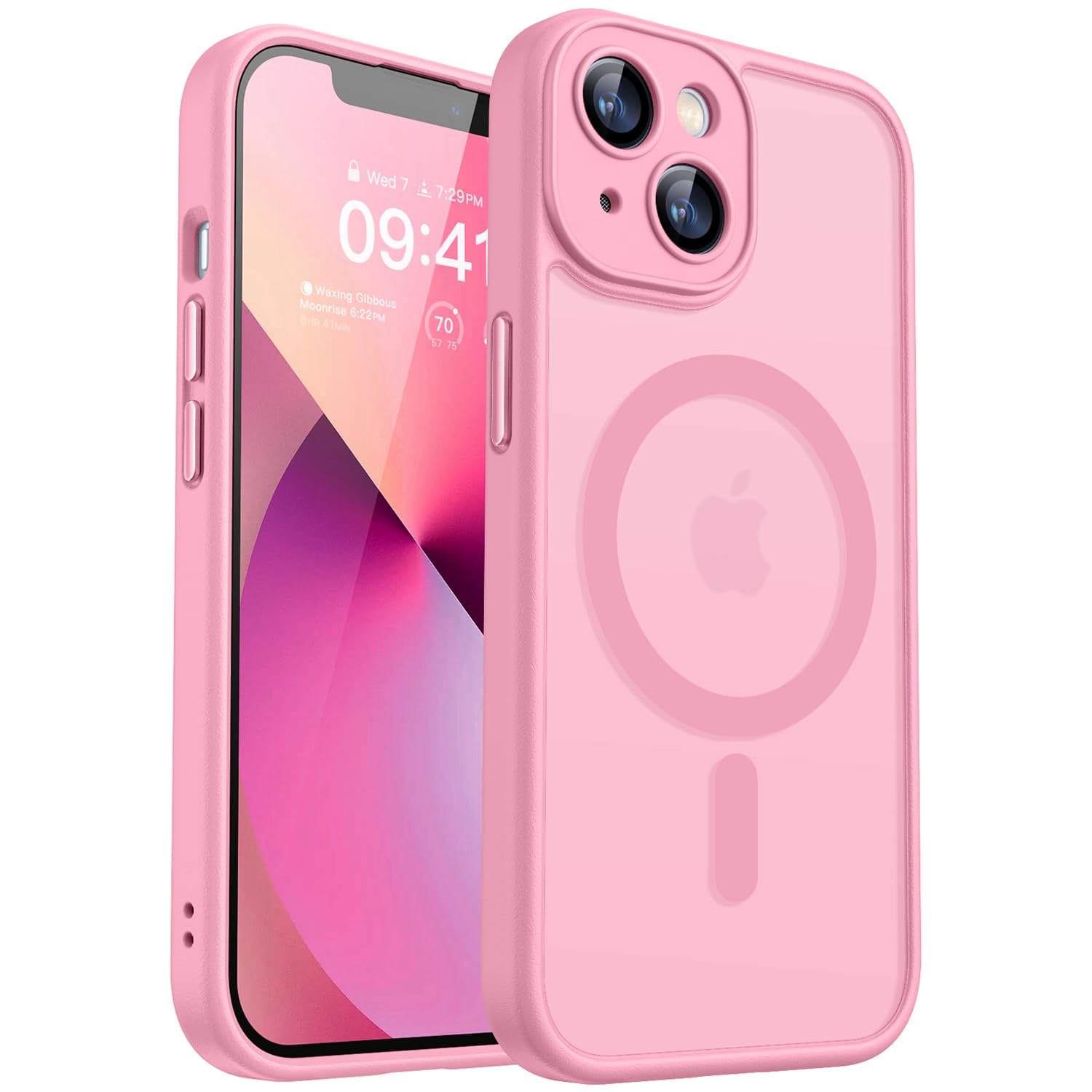 CANSHN Magnetisch für iPhone 13 14 15 16 Hülle 0606