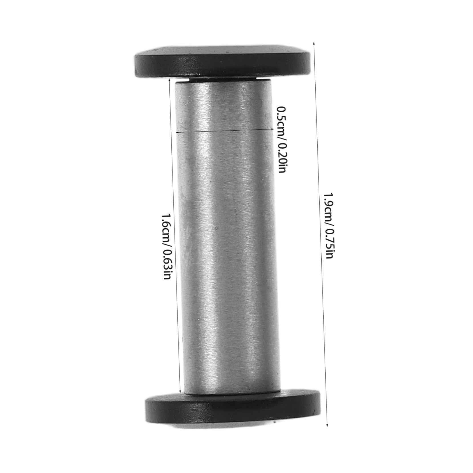 STOBAZA Diy Knife Making Hardware: Stainless Steel Handle Screws Slots for Secure Locking Mechanism