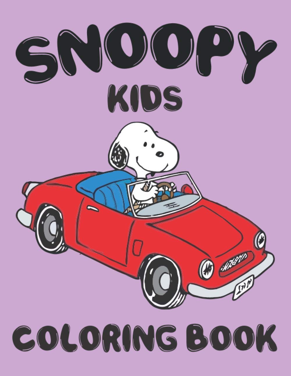 Buy Snoopy kids Coloring Book: Funny Snoopy Coloring book for Kids. The