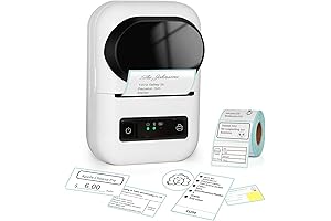 MINI White Label Printer, Thermal Printer for Postage, Shipping, Address, Small Business Mailing Label Printer