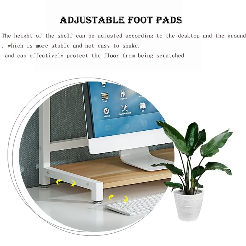 Stand di Stampa per Ufficio Printer Rack Desktop Fax Rack Display Rack Multi-Function Table Organizer con Rack di archiviazione Deposito e organizzazione Piccolo Spazio Staffa Scanner Fax