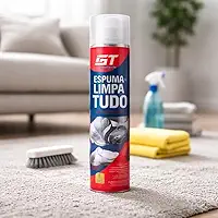 Espuma Mágica Limpa Tudo Automotiva Tecido estofado Plástico Tênis 300ml