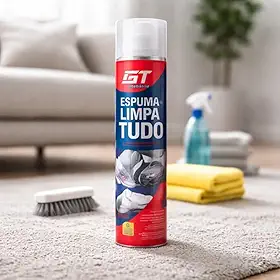 Espuma Mágica Limpa Tudo Automotiva Tecido estofado Plástico Tênis 300ml
