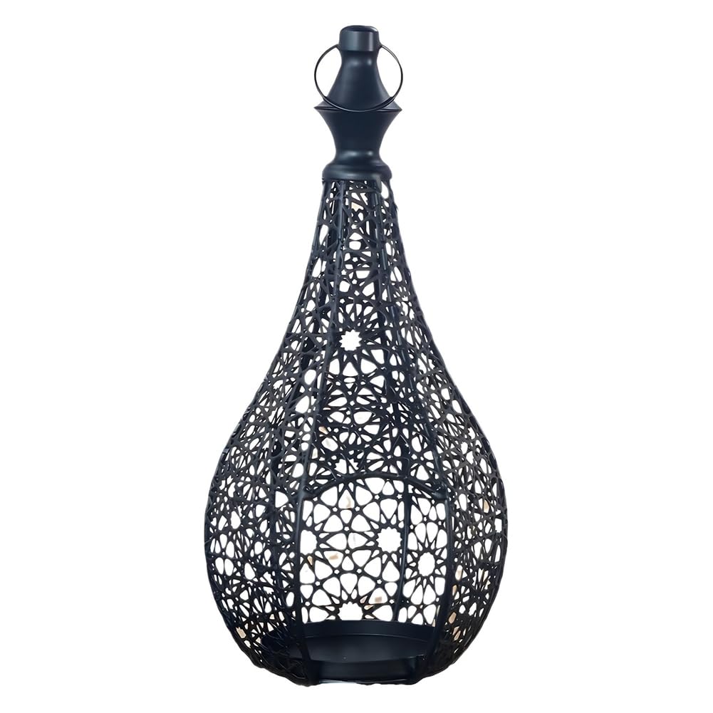 Vjsujehgy Candle Holder Decoration Ornament-Vintage Metal Lantern-Candle Holder for Home Decoration