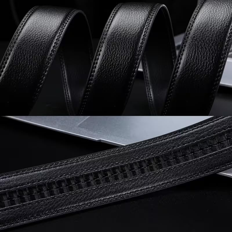 Image of WildHorn Men's Genuine Leather Belt for Men| Premium Auto-Lock Buckle | Adjustable up to 48 inch | Formal & Casual Wear | Micro-Adjust Fit | Stylish Gift Box Included