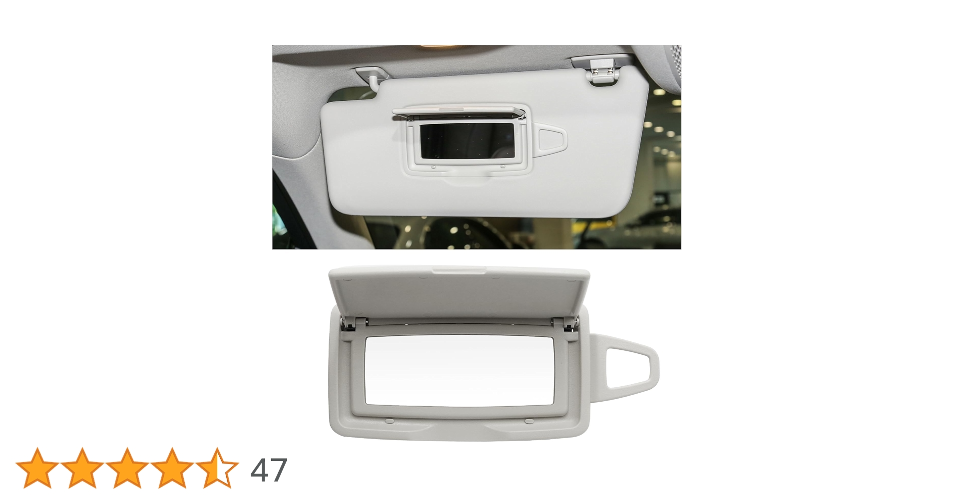 Amazon | メルセデスベンツサンバイザーバニティミラーカバーに対応