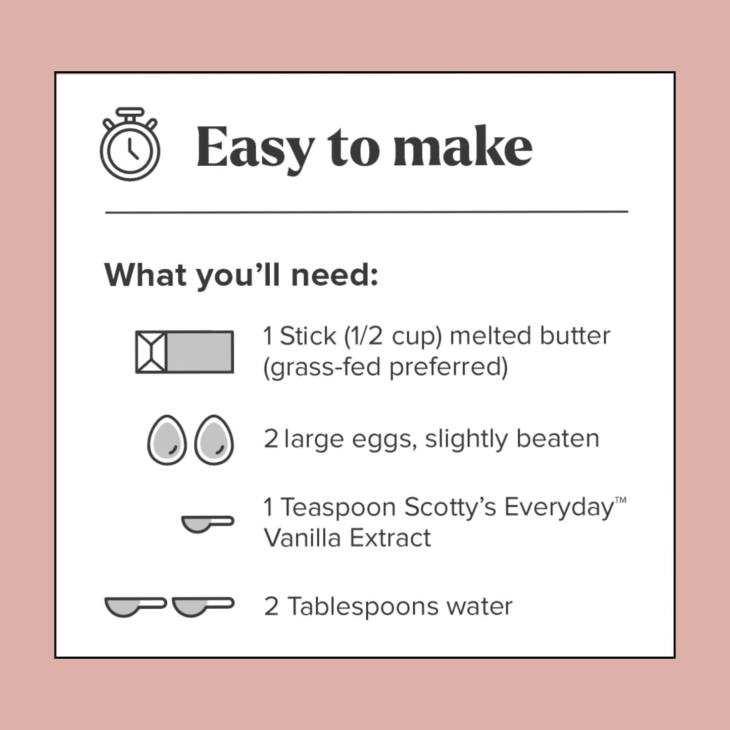 Scotty's Everyday - Keto Fudge Brownie Mix - 1g Net carbs, 0g Added Sugar, Gluten-Free, High Fiber - No Nut Flours - 9.05oz, Pack of 3