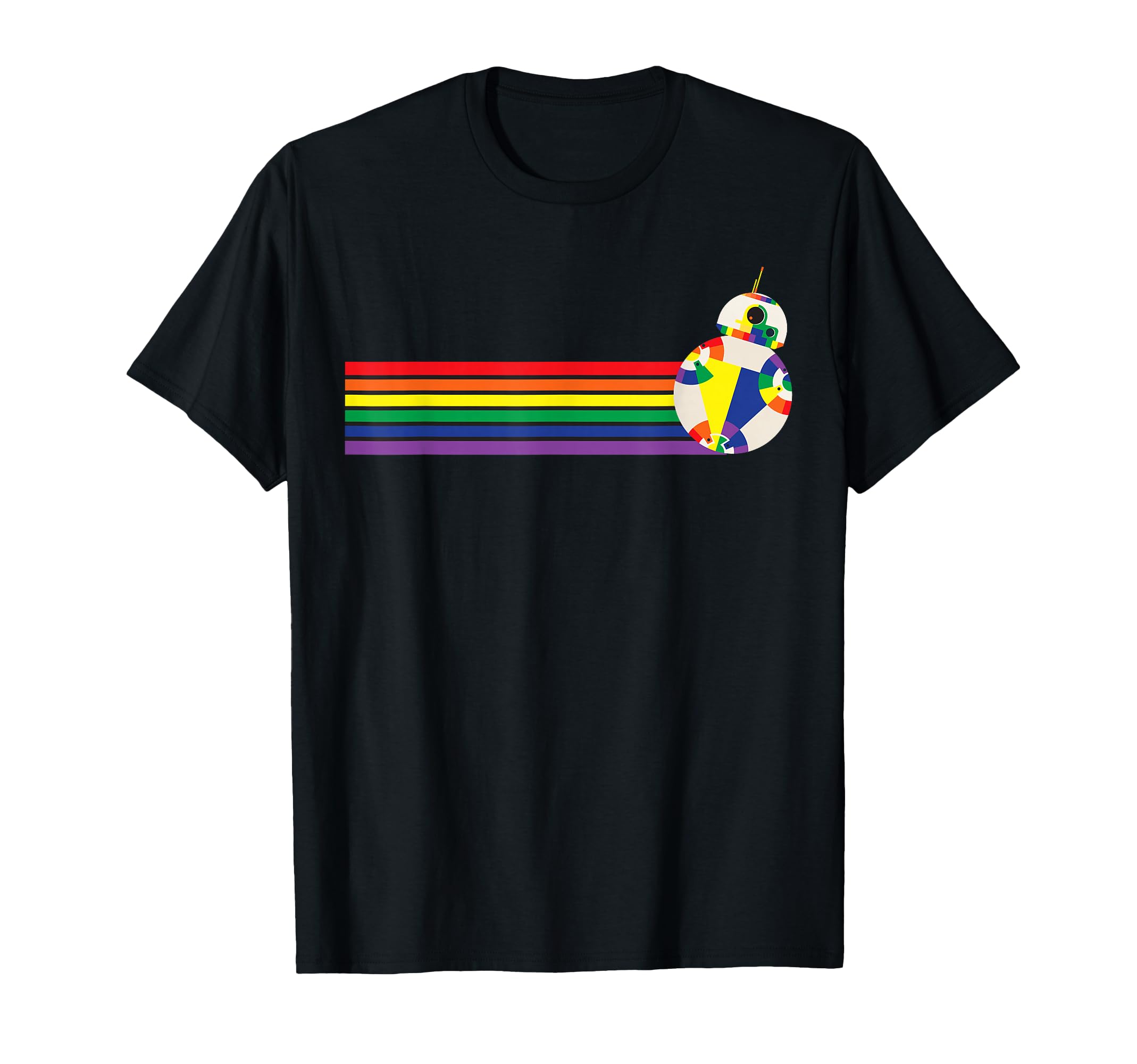 Star Wars BB-8 Rainbow T-Shirt