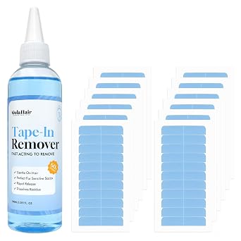 Dolahair Tape in Extension Remover Spray Double Dided Tape in Replacement
