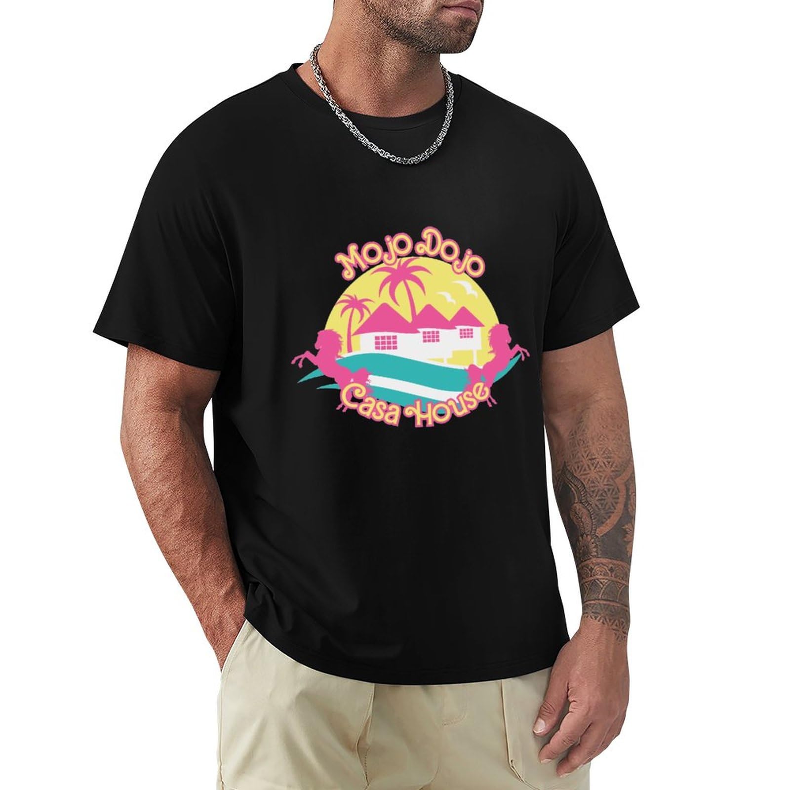 EVNOIMy Mojo Dojo Casa House Men's Loose Fit Short-Sleeve T-Shirt