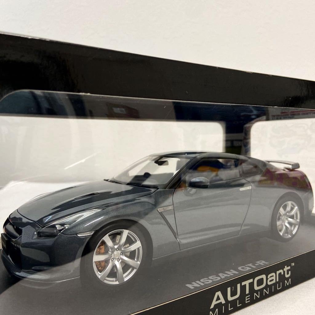Amazon | AUTOart 1/18 NISSAN GT-R Dark Metal Gray オートアート