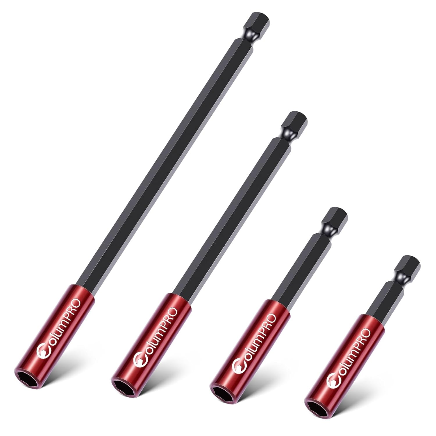 ColumPRO 4PCS Strong Drill Bit Extension Holder for Impact