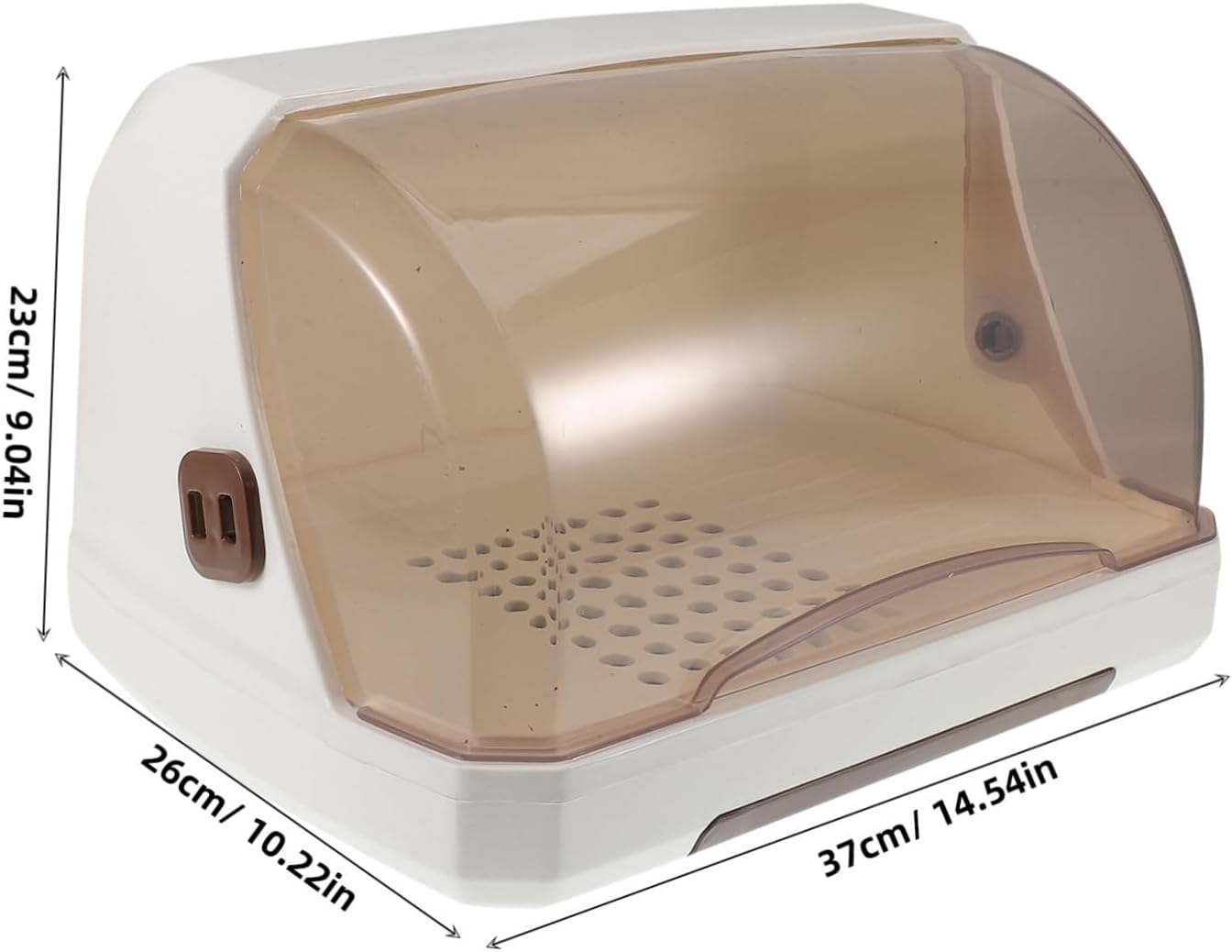 Cup Holder Rack for Nursing Bottles Countertop Water Cup Drying Stand with Lid Dustproof Bottle Organizer Tray Kitchen Storage Solution