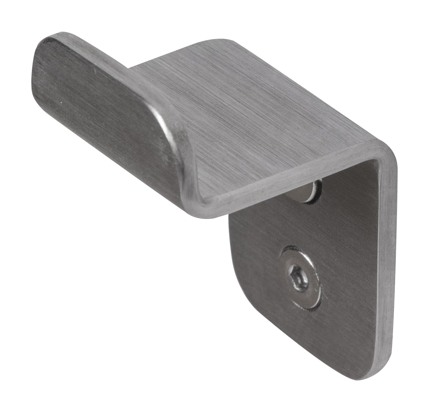 Croydex Columba Single Towel Hook, Industrial Style Bathroom Accessory, Simple Allen Key Installation
