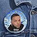 Custom Memorial Pin Button - Personalized in Loving Memory of Rest in Peace Badge with Photo, Memorial Funeral Button Pins (Style 1)