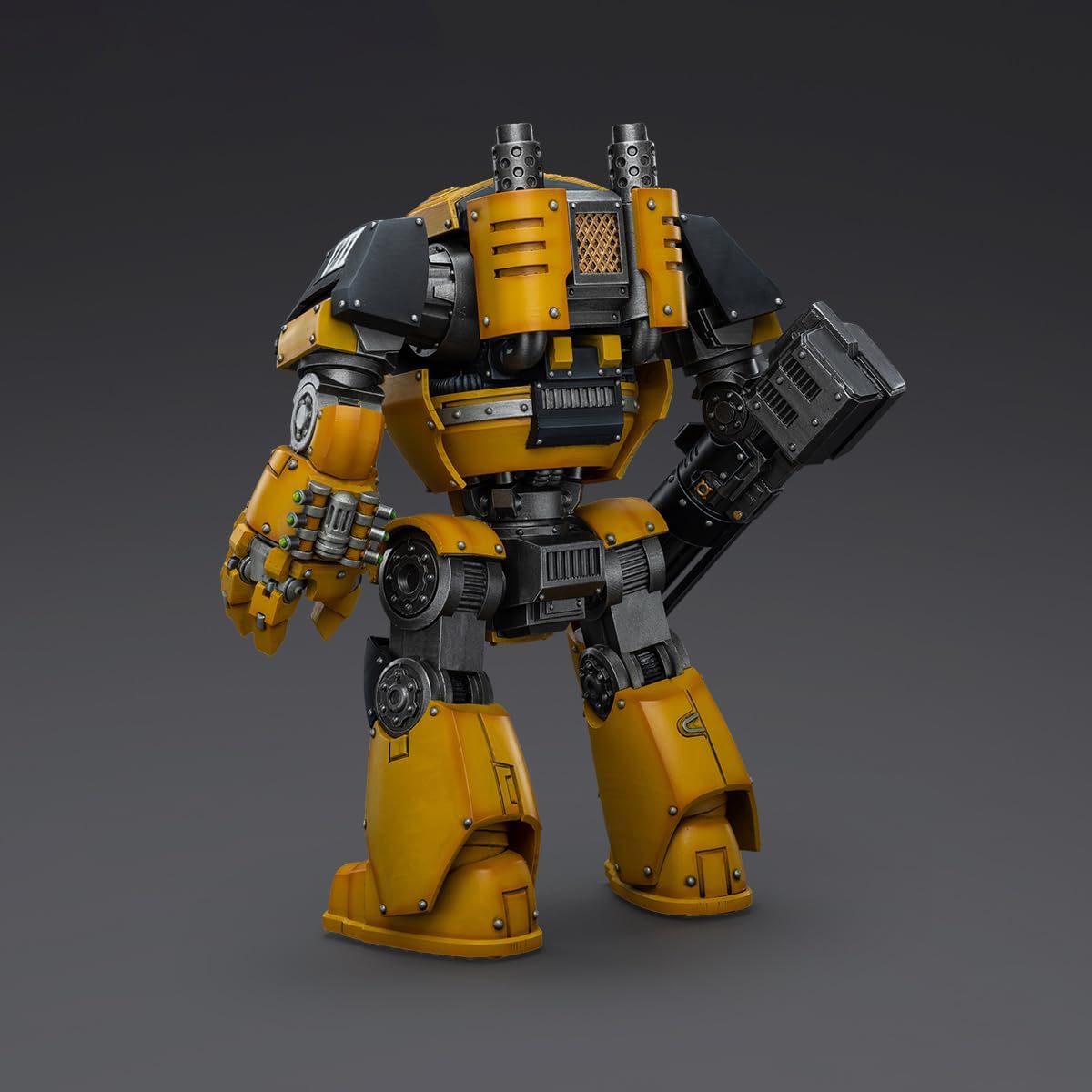 JOYTOY Action Figure 1/18 Strife Imperial Fists Contemptor Dreadnought Collection Model Birthday Gifts 11.81 Inches