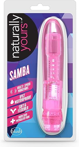 Miniatura 10 de Blush Rumba - Vibrador estimulante del punto G - Punta bulbosa suave para manchas placenteras - Cuerpo semirrígido Flexishaft - IPX7 Sumergible