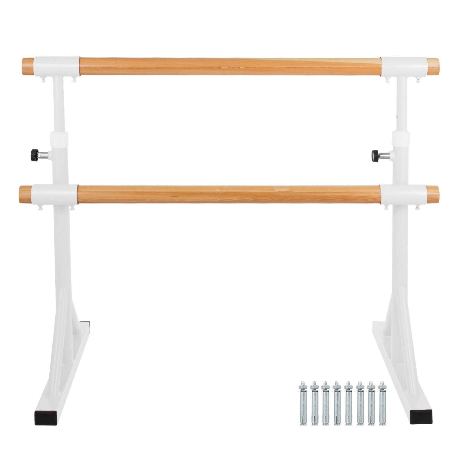 Ballet Barre Portable, Lightweight Adjustable Ballet Bar, Freestanding Barre Equipment Perfect for Adults Children Exercise Balance Flexibility