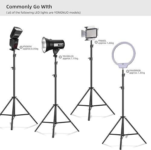 Miniatura 8 de YONGNUO YN360III PRO - Barra de luz LED con soporte de luz de 110 pulgadas, luz de hielo con control remoto táctil de 2.4G, CRI a todo color RGB