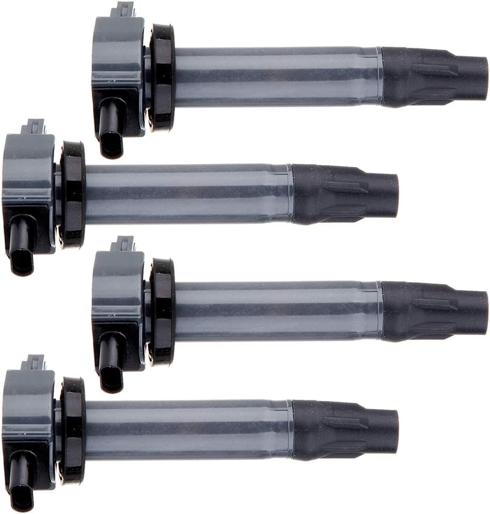 ASAPE Set of 4 Ignition Coil Pack Fit for Jeep Patriot 2.4L 2007-2014 for Chrysler Cirrus 2.4L 2008-2010 for Dodge Avenger 2.4L 2008-2014, Replace UF-577